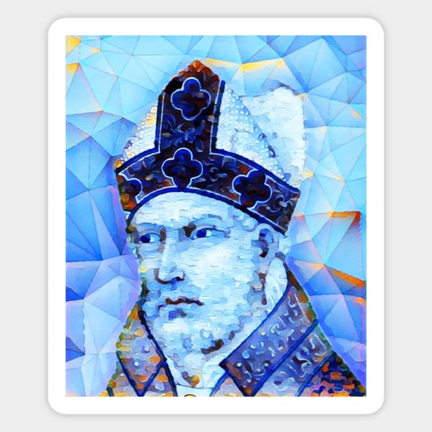 St. Augustine Portrait | St. Augustine Artwork | St. Augustine  Painting 14 Magnet by JustLit